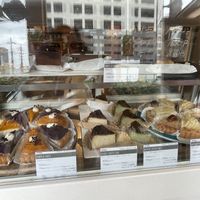 Cake display  at Onwa in Nara