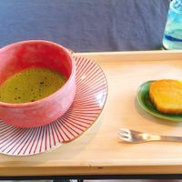 Matcha and sweets  at Onwa in Nara