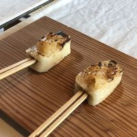 Some bbq soy thinggie - really nice! at Onwa in Nara