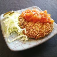 Something similar to a small tonkatsu at Onwa in Nara