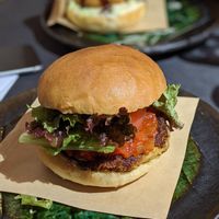 Vegan Classic Burger at Onwa in Nara