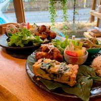 Vegan&Gluten-Free Plate.
 at Onwa in Nara