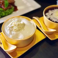 Soya Beancurd with Durian at Dessert Library in Johor Bahru
