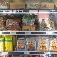 tempeh, mock fish, frozen taro, dumpling and wonton wrappers, and more. at Tsing Wah Asian Grocers in Launceston