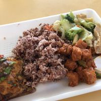 Lunch @ yuan yuan vegetarian food at Yuan Yuan 圓緣素食 - Chinatown in Central Singapore