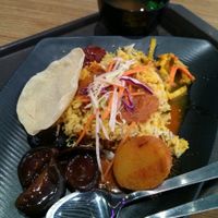 Dum Briyani @$6.50 ~  at AMK Hub - Vegetarian Stall in Northeast Singapore