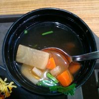 very sweet soup ~  at AMK Hub - Vegetarian Stall in Northeast Singapore