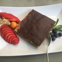 Lovely cake! ❤️ at Grüngut in Berlin