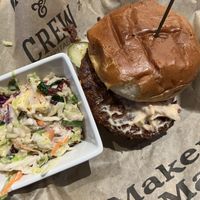 Vegan juicy Lucy   at The Howe in Minneapolis