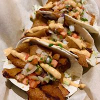 Tacos with Korean Ribs at The Howe in Minneapolis