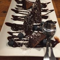 Vegan cheesecake at The Howe in Minneapolis