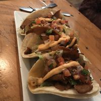 Korean BBQ tacos - also so delicious ! at The Howe in Minneapolis