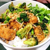 Tofu/vegetable vermicelli at Saigon Bistro in Fayetteville