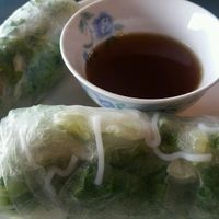 Vegan Fresh rolls at Saigon Bistro in Fayetteville