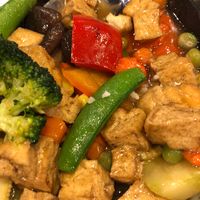 “Mushroom” and tofu hot plate  at Bali Thai - Suntec City in Central Singapore
