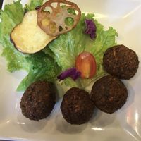 Side of falafel  at Where is a Dog in Tokyo
