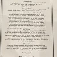 Info on using their bread my friend got after buying some bagels there at Where is a Dog in Tokyo