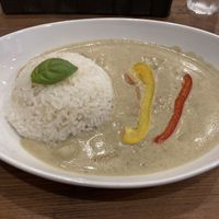 Vegan green curry  at Where is a Dog in Tokyo