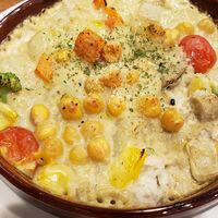 Vegan green curry Doria. at Where is a Dog in Tokyo