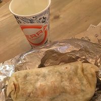 Vegan burrito at Tierra Burrito Bar - Espoz y Mina in Madrid