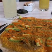 Las pizzas son exquisitas  at Sapiens in Santiago