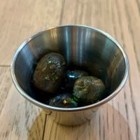 Olives at Sapiens in Santiago