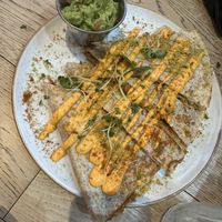 Quesadillas  at Sapiens in Santiago