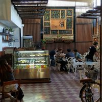 great ambience at Sapiens in Santiago