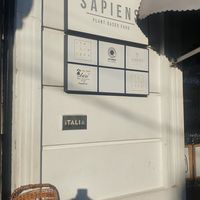 Outside at Sapiens in Santiago