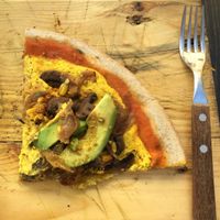 Lo que alcanzamos a sacarle foto  at Sapiens in Santiago