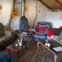 Inside seating at Kerrera Tea Garden in Isle Of Keerera