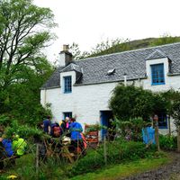 from outside at Kerrera Tea Garden in Isle Of Keerera