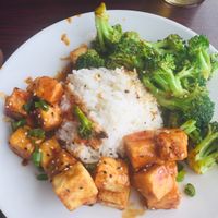 Spiced Tofu. Delicious! at WAVE Asian Bistro & Sushi in Mount Dora