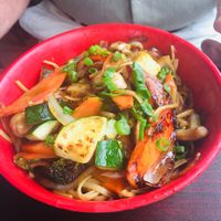 Spicy vegan bowl.  at WAVE Asian Bistro & Sushi in Mount Dora