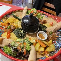 Vegane-Probier-Platte  at Africana in Schaffhausen