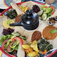 Vegan platter  at Africana in Schaffhausen