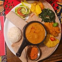 Vegane Probier Platte at Africana in Schaffhausen