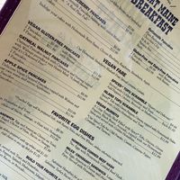 Menu  at Jeannie's Great Maine Breakfast in Bar Harbor