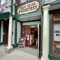  at Jeannie's Great Maine Breakfast in Bar Harbor