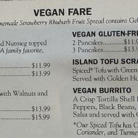   at Jeannie's Great Maine Breakfast in Bar Harbor