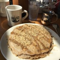 Vegan pancakes!   at Jeannie's Great Maine Breakfast in Bar Harbor