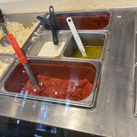 Sauces  at Blaze Pizza in Storrs