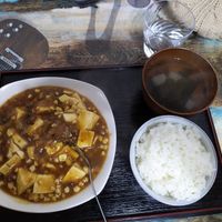 I forgot the name.spicy tofu? at Taiwan Shokudo in Tokyo