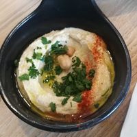 Hummus at Aleph Middle Eastern Eatery in Vancouver