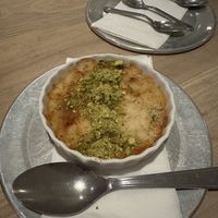 Knafeh  at Aleph Middle Eastern Eatery in Vancouver