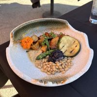 Vegan mushroom “scallops"  at Wildest Restaurant & Bar in Palm Desert