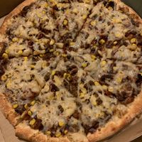 Plant-based summer barbecue pizza (large) at Panago Pizza - Capilano Rd in North Vancouver