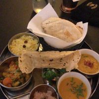 thali lunch menu at Indiya in Wels