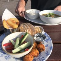 Mezze + Daal at The Lighter Inn in Topsham