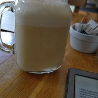 Pretty expensive milkshakes for just banana and oatmilk. at The Boathouse Cafe and Creperie in Topsham